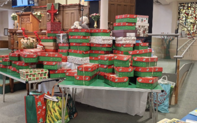 Walkergate’s contribution to Operation Christmas Child – The Shoebox Appeal