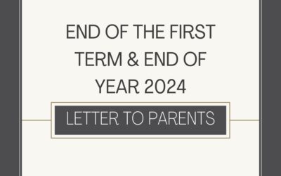 Letter to Parents