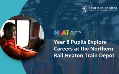 Year 8 Pupils Explore Careers at the Northern Rail Heaton Train Depot