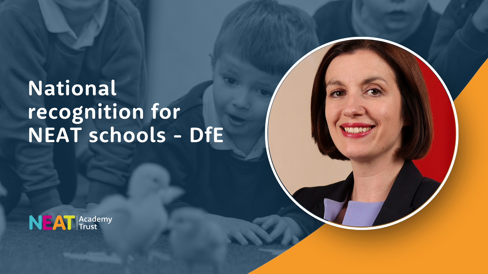 Two NEAT schools recognised by the Department for Education